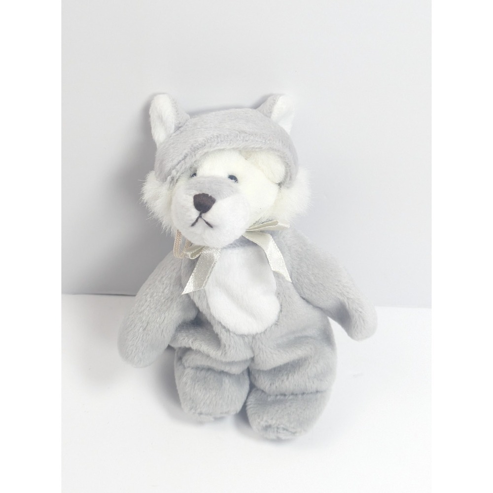 Vintage Wee Bear Village GANZ Bear Mr. Howl Wolf